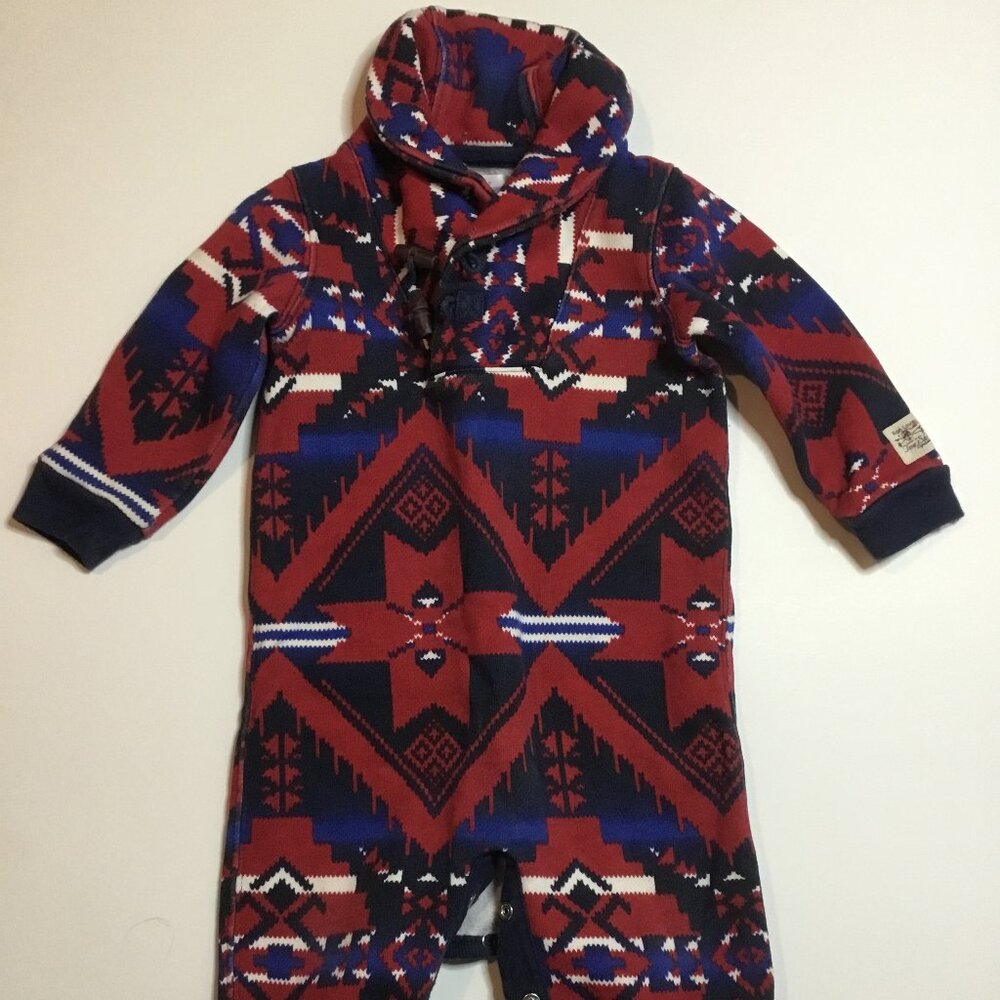 Ralph Lauren Baby Ski Boys Winter One-piece (6M)